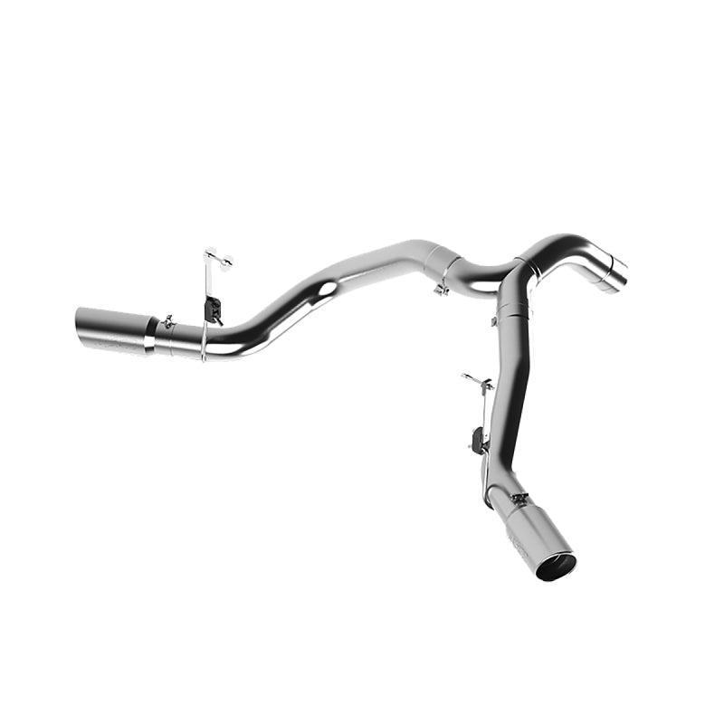 MBRP S6168AL 13-15 Dodge 25/3500 Cummins 6.7L(Excl. CC/SB)4in Filter Back Cool Duals AL(Leaf Spring)