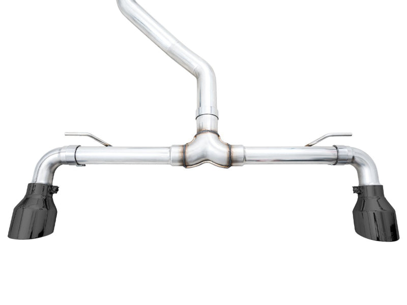AWE Tuning 3020-33658 AWE 2022 VW GTI MK8 Track Edition Exhaust - Diamond Black Tips