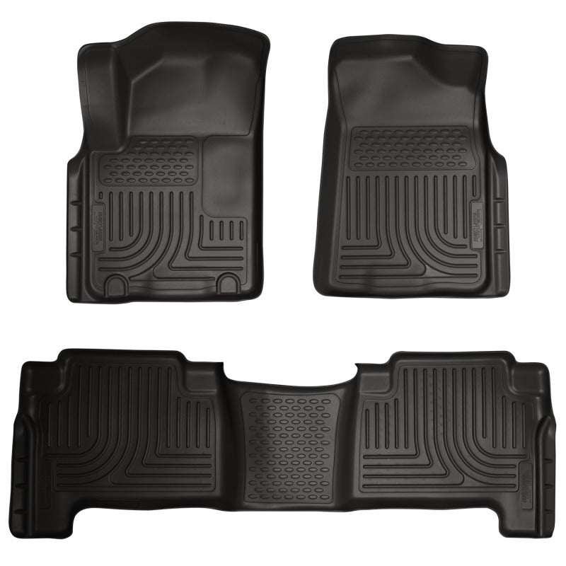 Husky Liners 98611 2011 Infiniti QX56 WeatherBeater Combo Black Floor Liners