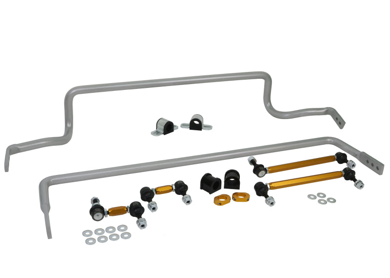 Whiteline BMK007 08-17 Mitsubishi Lancer Front & Rear Sway Bar Kit