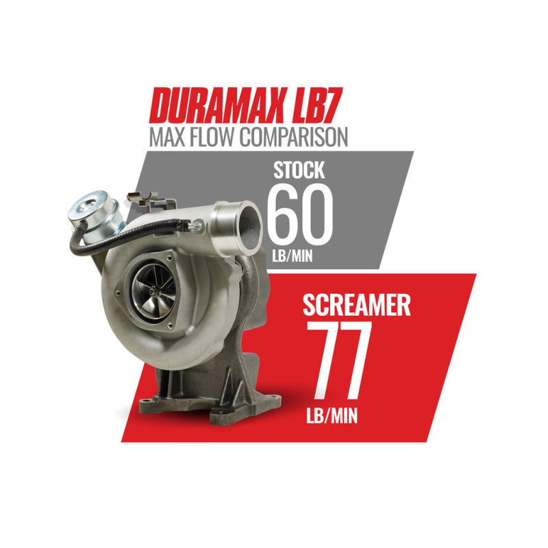 BD Diesel 1045837 Duramax Screamer Turbo - 2001-2004 Chevrolet LB7 6.6L VICU/VIDR