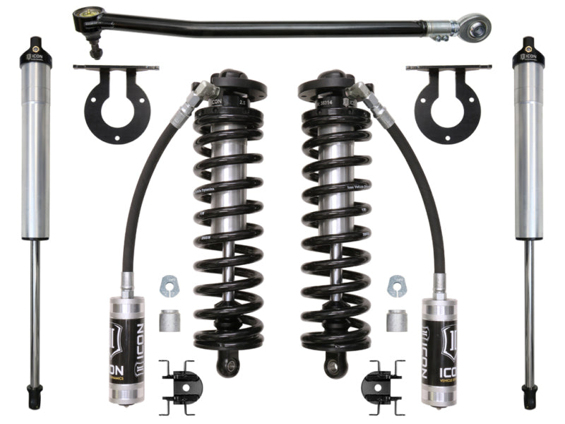 ICON K63142 2017+ Ford F-250/F-350 2.5-3in Stage 2 Coilover Conversion System