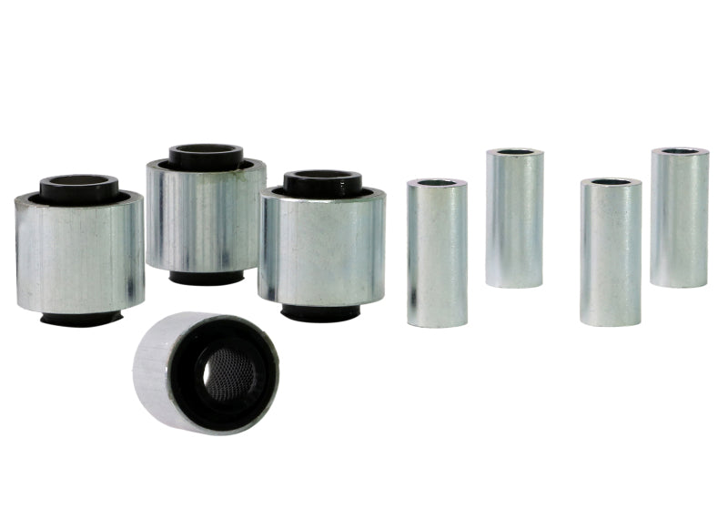Whiteline W63393 Plus 9/89-8/09 Subaru Legacy Rear Control Arm Lower Front Inner & Outer Bushing Kit