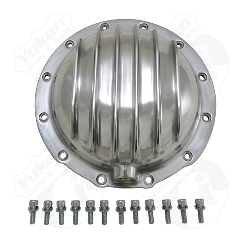Yukon Gear & Axle YP C2-M20 Yukon Gear Finned Polished Aluminum Cover For AMC Model 20