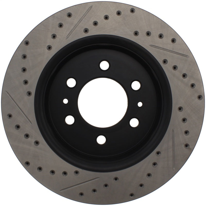 Stoptech 127.65119R StopTech Slotted & Drilled Sport Brake Rotor
