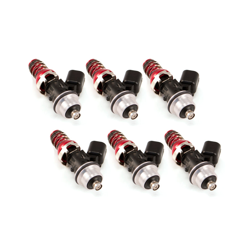 Injector Dynamics 1050.48.11.F20.6 ID1050X Injectors 11mm (Red) Adaptors S2K Lower (Set of 6)