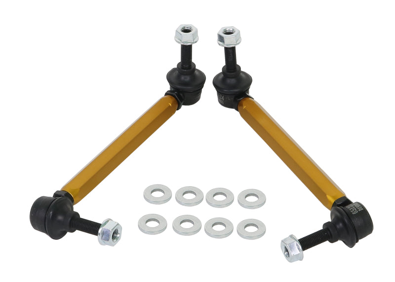 Whiteline KLC140-215 Universal Swaybar Link Kit-Heavy Duty Adjustable Ball Joint