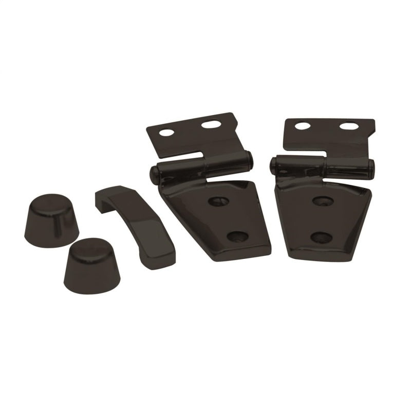 Rampage 87666 2007-2018 Jeep Wrangler(JK) Hood Kit - Black