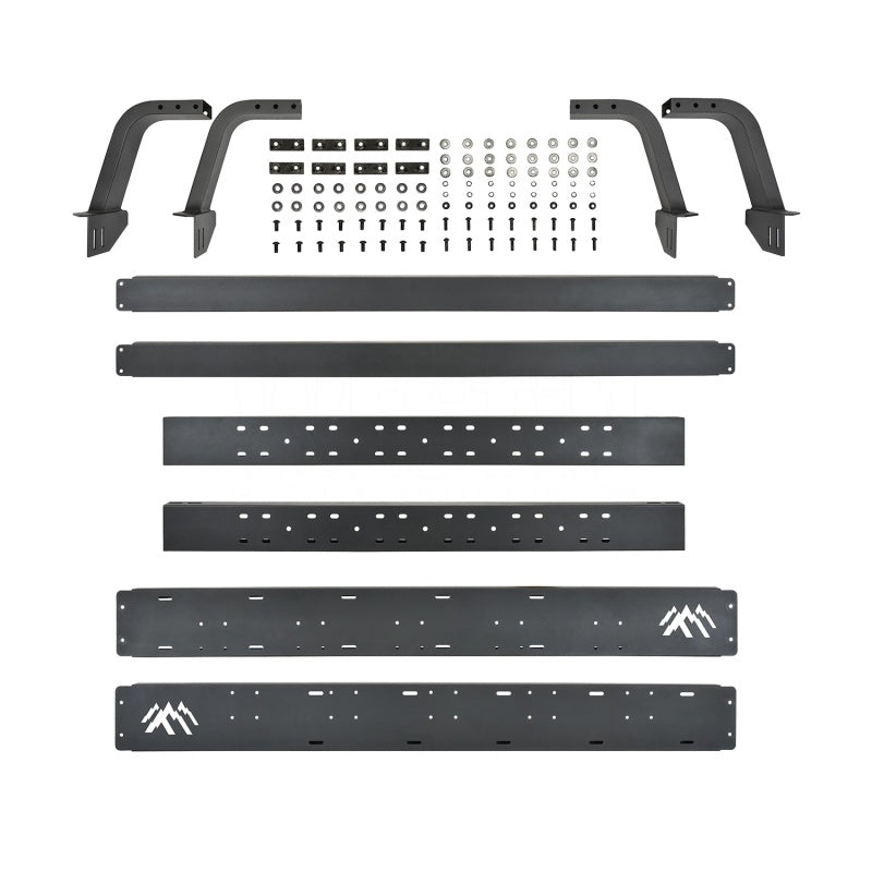 Westin 51-10025 05-21 Toyota Tacoma 6ft Bed Overland Cargo Rack - Textured Black