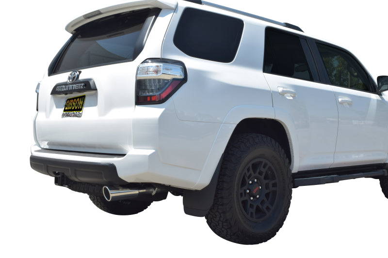 Gibson 618815 17-22 Toyota 4Runner Base 4.0L 2.5in Cat-Back Single Exhaust - Stainless