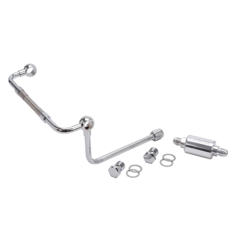 Edelbrock EDE8128 Dual Feed Fuel Line Kit