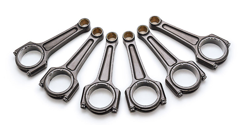 Manley Performance 14437-6 Manley 2016+ Nissan VR30DDTT 5.975in Turbo Tuff Pro Series I Beam Connecting Rod Set w/ ARP 2000