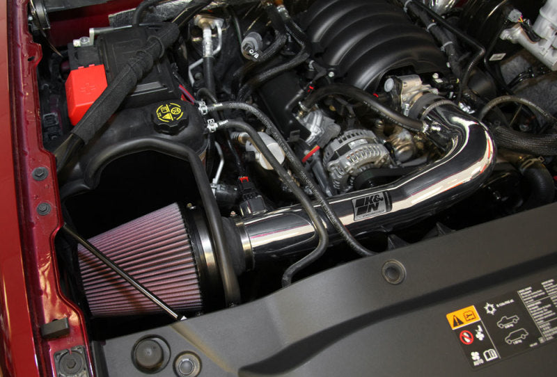 K&N Engineering 77-3085KP K&N 77 Series Performance Intake Kit for 2014 Chevrolet Silverado/GMC Sierra 1500 4.3L V6
