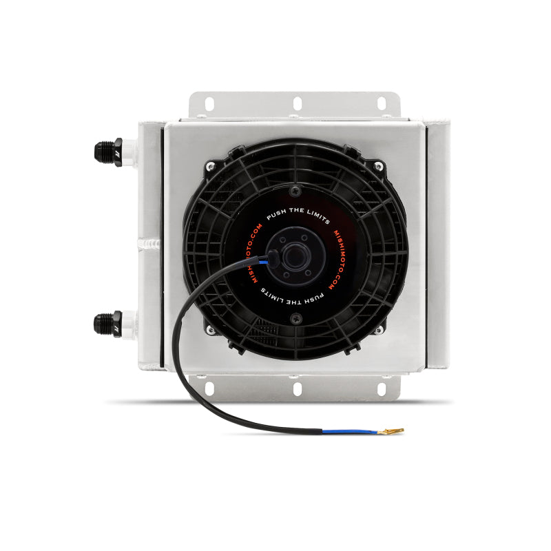 Mishimoto MMOC-23-K Universal Oil Cooler Kit 23 Row Cooler and 1in x 8in Fan