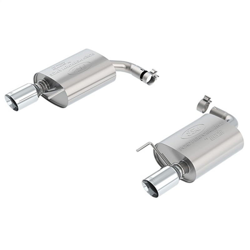 Ford Racing M-5230-M4SCA 2018 Mustang 2.3L Ecoboost Sport Muffler Kit - Chrome Tips