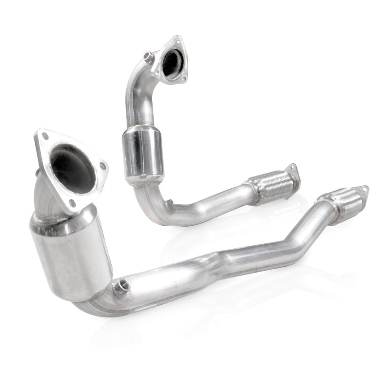 Stainless Works TA10ECODPCAT 2010-18 Ford Taurus SHO V6 Downpipe High-Flow Cats