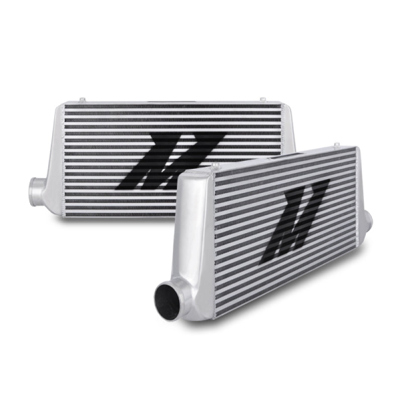 Mishimoto MMINT-US Universal Silver S Line Intercooler Overall Size: 31x12x3 Core Size: 23x12x3 Inlet / Outle