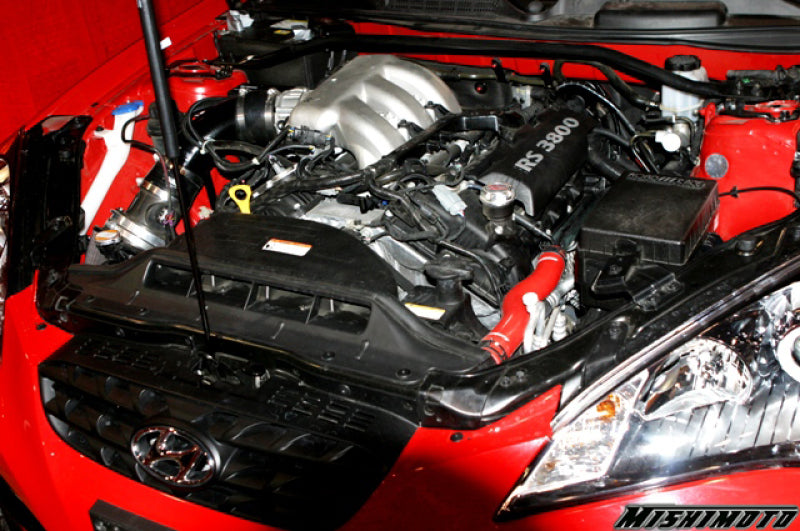 Mishimoto MMHOSE-GEN-10RD 10+ Hyundai Genesis Coupe V6 Red Silicone Hose Kit