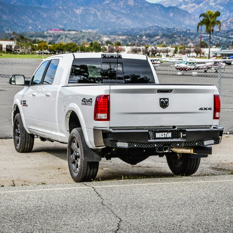 Westin 58-341175 09-18 RAM 1500 HDX Bandit Rear Bumper - Black