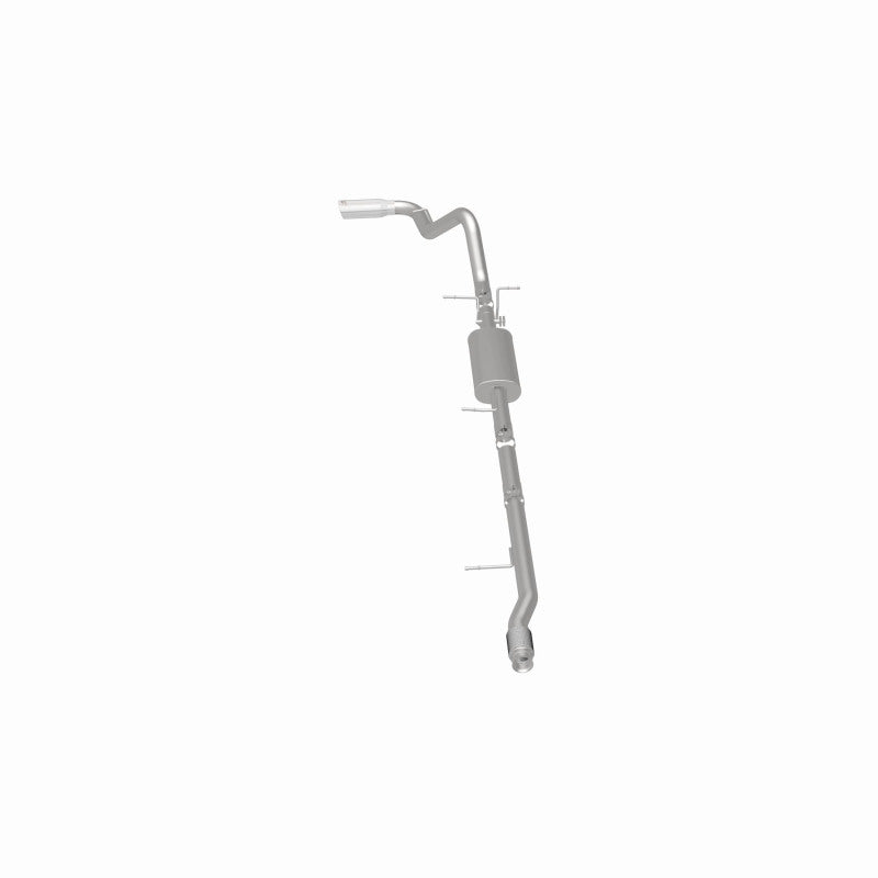 Magnaflow 15267 14 Chevy Silverado V8 5.3L CC/EC Cab Single P/S Rear Exit Stainless Cat Back Perf Exhaust