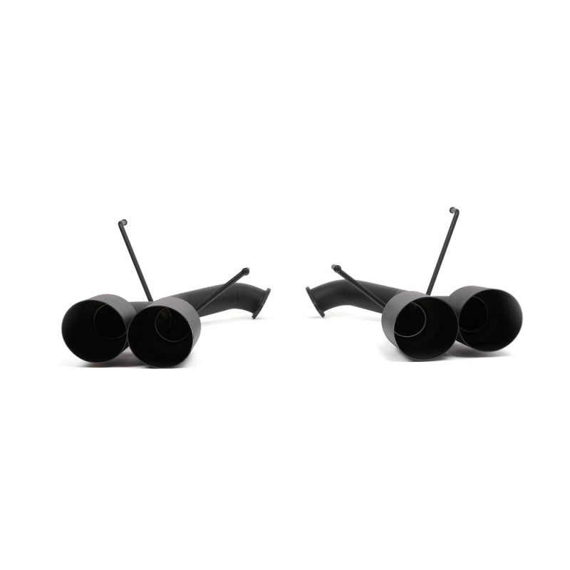 BLOX Racing BXEX-51106-BK 2022+ WRX Muffler Delete / Axle Back Single Wall 4in - Matte Black Tips