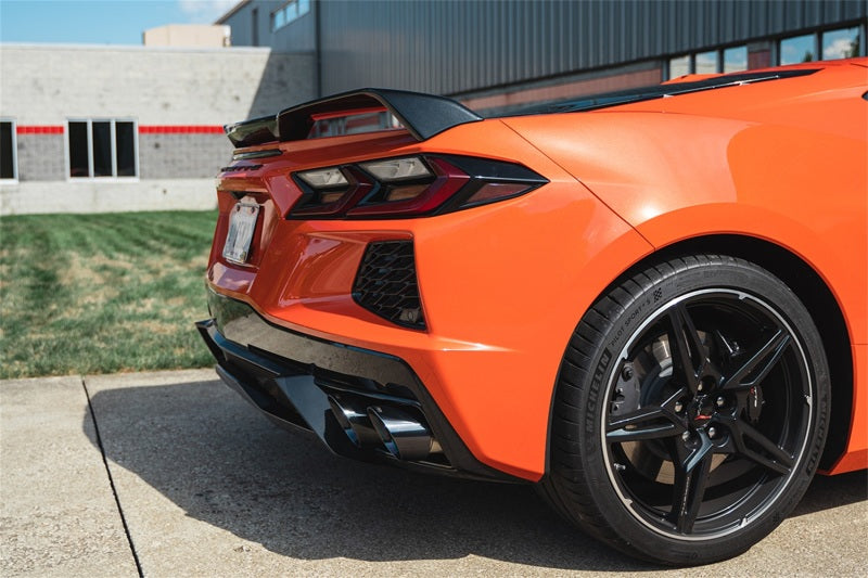 CORSA Performance 21104BLK Corsa 2020-24 Corvette C8 3in Xtreme Cat-Back Exhaust 4.5in Black Quad Tips - Deletes stock AFMValve