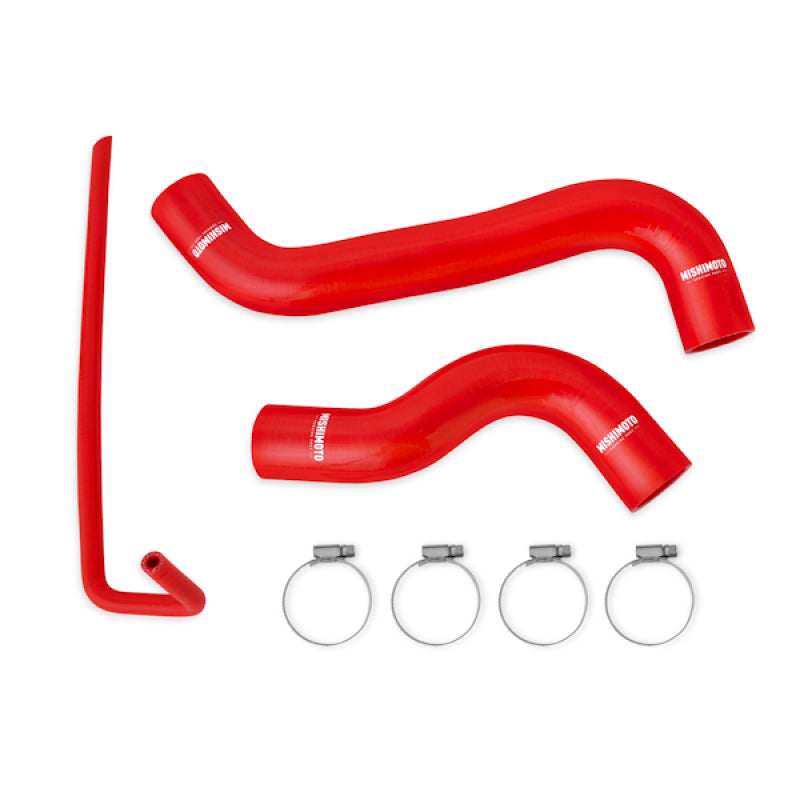 Mishimoto MMHOSE-WRX-15RD 2015+ Subaru WRX Silicone Radiator Coolant Hose Kit - Red