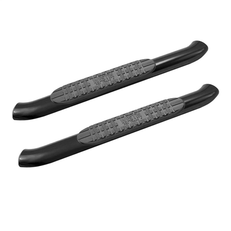 Westin 21-24055 18-20 Jeep Wrangler JL 2DR PRO TRAXX 4 Oval Nerf Step Bars - Textured Black