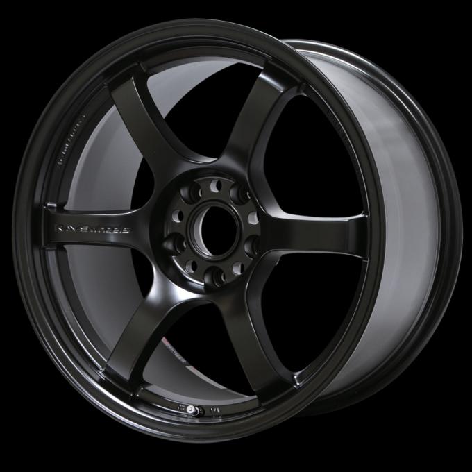 Gram Lights WGIX38EH 57DR 18x9.5 +38 5x114.3 Semi Gloss Black Wheel
