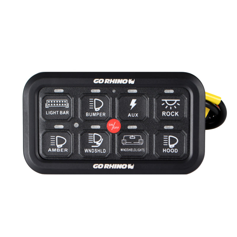 Go Rhino 758CHSCW Xplor 8 Channel Switch Controller - Blk