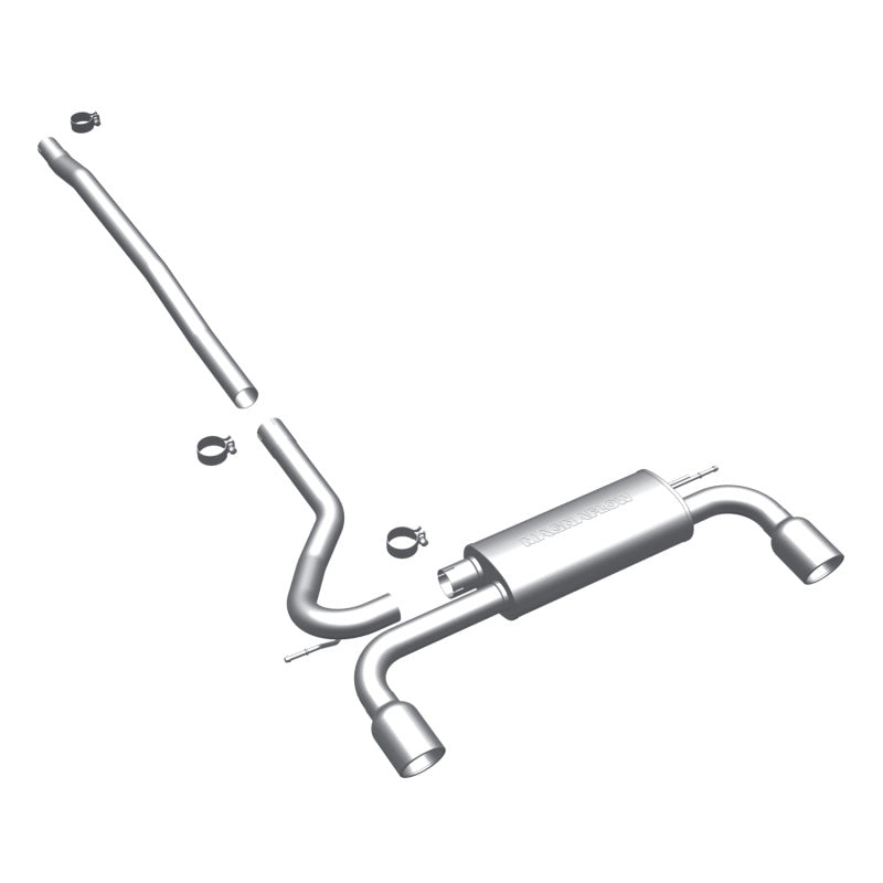 Magnaflow 15490 MagnaFlow Mini Countryman Dual Split Rear Exit Stainless Cat-Back Performance Exhaust