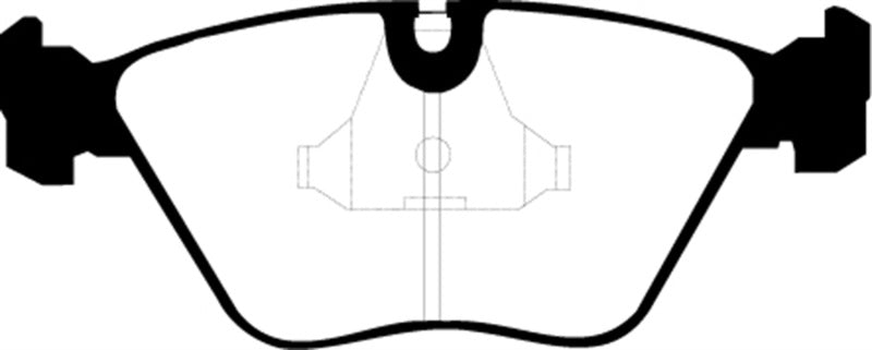 EBC DP4689R 92-95 BMW M3 3.0 (E36) Yellowstuff Front Brake Pads