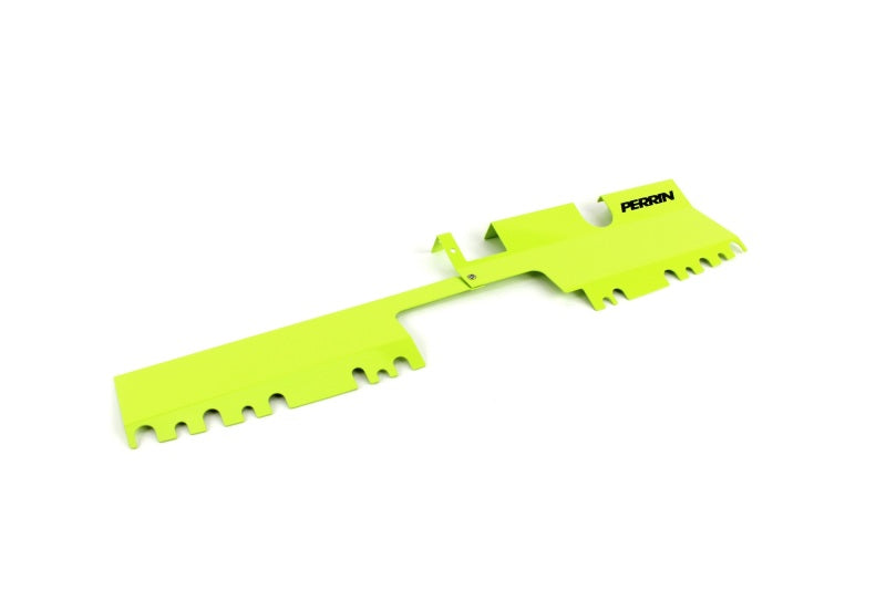 Perrin Performance PSP-ENG-512-4NY PERRIN 15-21 Subaru WRX/STI Radiator Shroud (With OEM Intake Scoop) - Neon Yellow