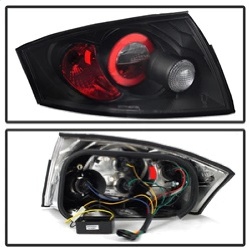 SPYDER 5000408 Spyder Audi TT 00-06 Euro Style Tail Lights Black ALT-YD-ATT99-BK