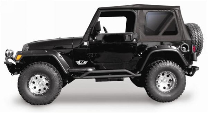 Rampage 68735 1997-2006 Jeep Wrangler(TJ) Complete Top - Black Diamond