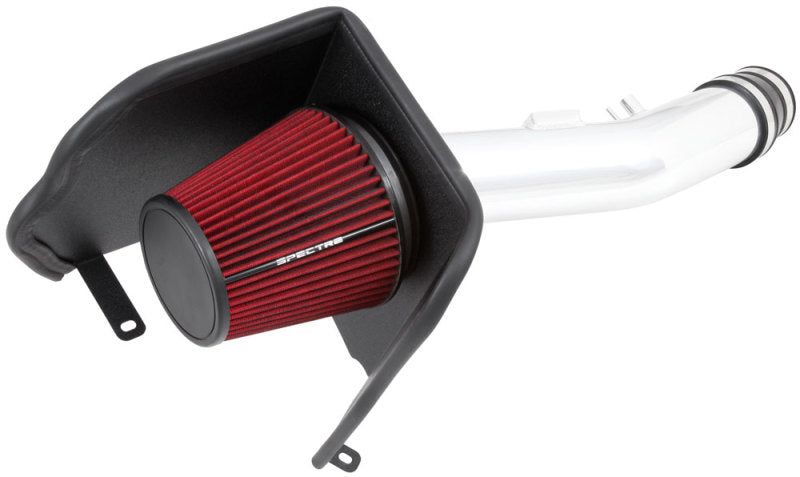 Spectre 9002 10-18 Toyota FJ 10-15 4Runner V6-4.0L F/I Air Intake Kit - Polished w/Red Filter
