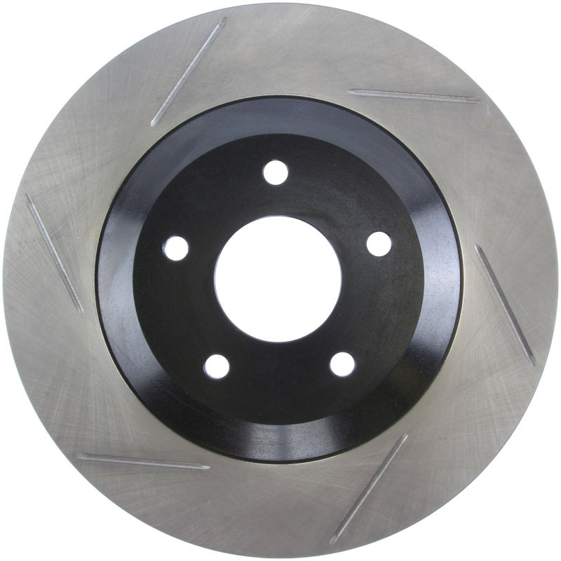 Stoptech 126.62060SR StopTech Power Slot 97-04 Chevy Corvette / 04 & 08 Cadillac XLR/XLR-V Front Right Slotted Rotor