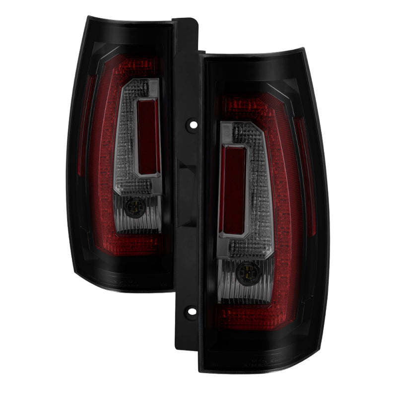 SPYDER 5083425 Spyder Chevy Suburban 07-14 V2 - LED Tail Lights - Black Smoke ALT-YD-CSUB07V2-LED-BSM