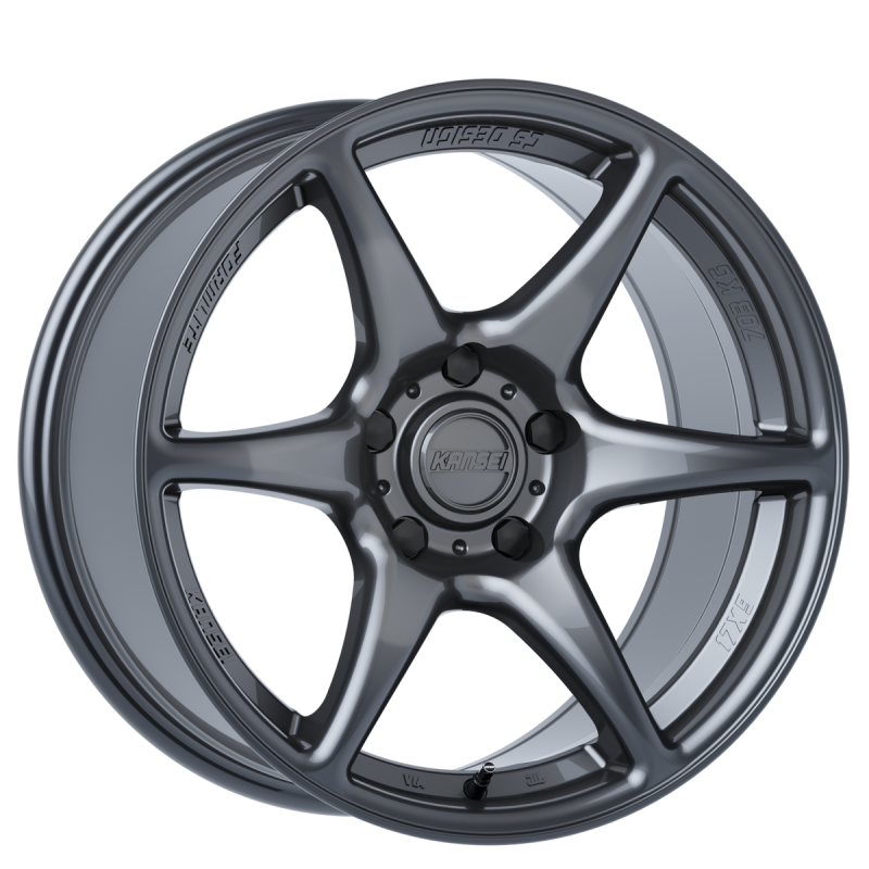 Kansei K11G-181512+12 K11G Tandem 18x10.5in / 5x114.3 BP / 12mm Offset / 73.1mm Bore - Gunmetal Wheel