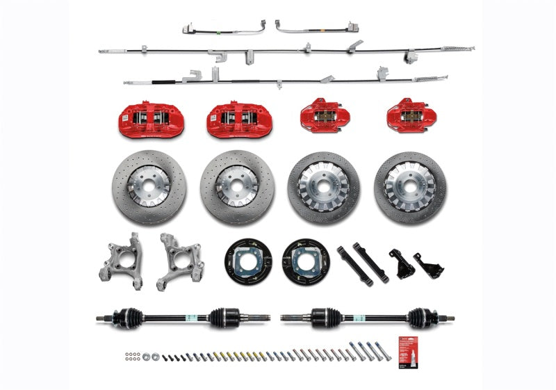 Ford Racing M-2300-Y 15-17 Mustang GT/ 2.3L EcoBoost GT350R Brake Upgrade Kit