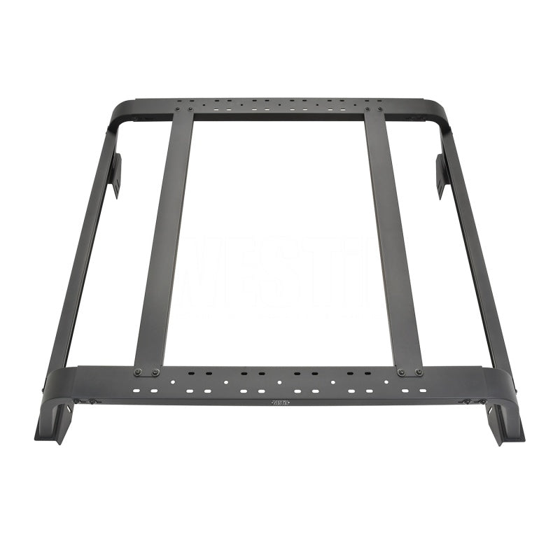 Westin 51-10015 05-21 Toyota Tacoma 5ft Bed Overland Cargo Rack - Textured Black