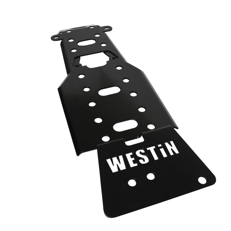 Westin 42-21125 /Snyper 07-11 Jeep Wrangler Transmission Pan Skid Plate - Textured Black