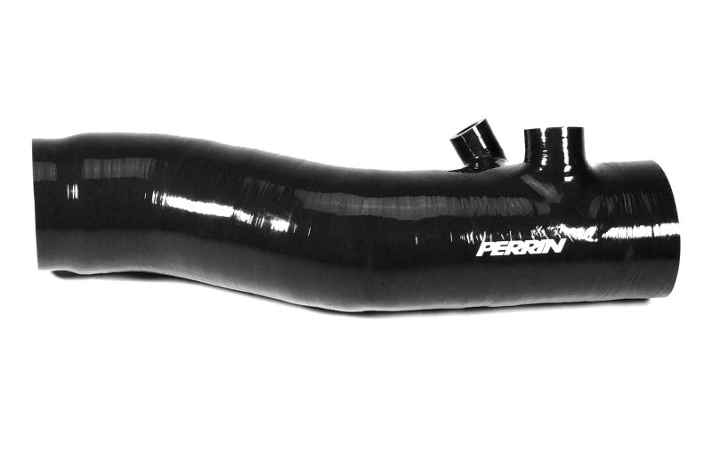 Perrin Performance PSP-INT-425BK PERRIN 22-24 Subaru WRX / 20-25 LGT & OBXT Turbo Inlet Hose w/Turbo Adapter Flange (Long) - Black
