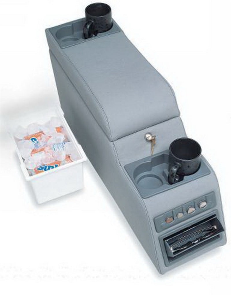 Rampage 31511 1976-1983 Jeep CJ5 Locking Center Console - Grey