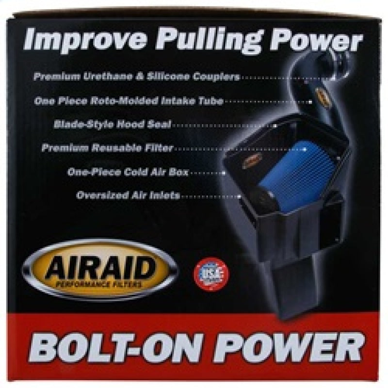Airaid 401-272 10-14 Ford SVT Raptor / 11-13 F-150 6.2L CAD Intake System w/ Tube (Dry / Red Media)