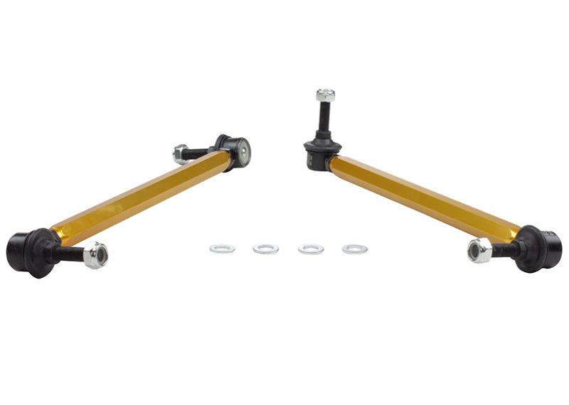 Whiteline KLC151 06/05+ Ford Focus LS / 05/09+ Mazda 3 BK Front Swaybar Link Kit H/Duty Adj Steel Ball