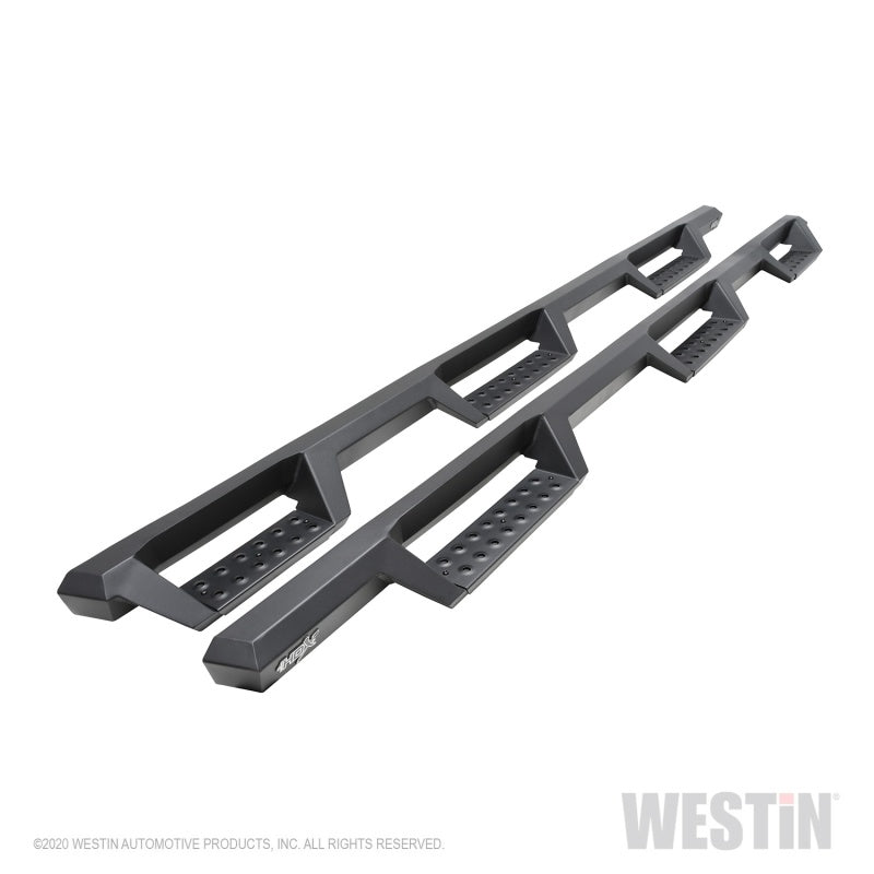 Westin 56-534765 2020 Chevy Silverado 2500/3500 Crew Cab (6.5ft Bed) HDX W2W Nerf Step Bars - Textured Black