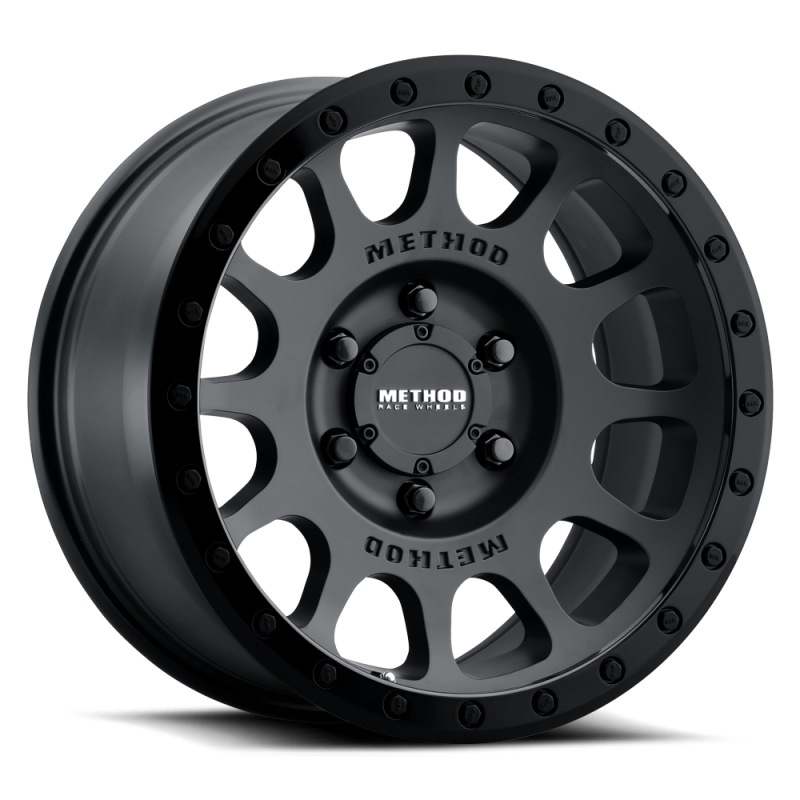 Method Wheels MR305890801018 Method MR305 NV 18x9 +18mm Offset 8x6.5 130.81mm CB Double Black Wheel
