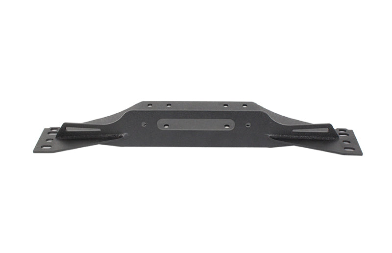 Fishbone Offroad FB21052 97-06 Jeep Wrangler TJ Winch Plate Steel - Black Textured Powdercoat Piranha Series