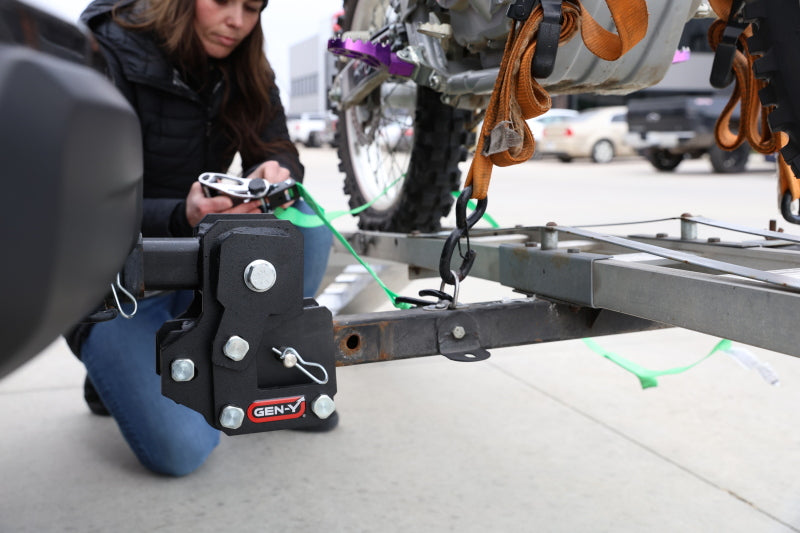 GEN-Y Hitch GH-26012 Gen-Y VOYAGER 5.75in 500lb Cargo TW 1000lb Towing TW 7K Overall Hitch w/GH-103705 Platinum BallMount